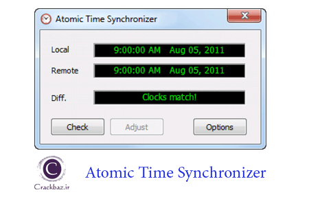 دانلود کرک Atomic Time Synchronizer v5.5