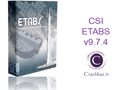 آموزش کرک Etabs 9.7.4